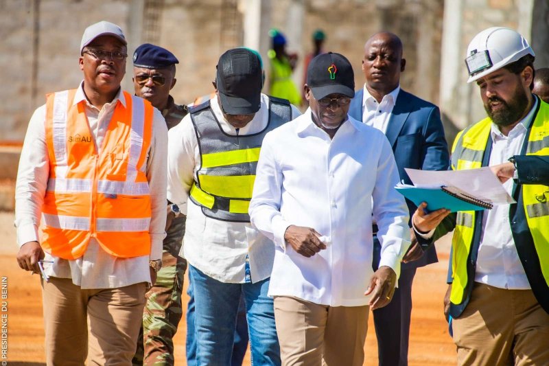 Visite de chantiers du Président de la République